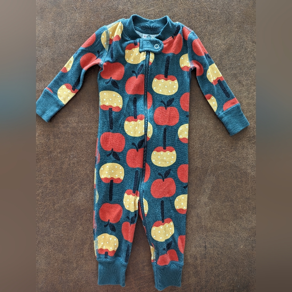 Hanna Andersson Candy Apples Zip Sleeper